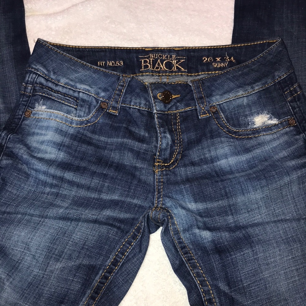 Dark wash jeans